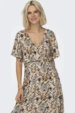 JDY Jurk Met V-Hals Met Print