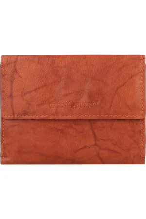 Greenburry Basic Portemonnee RFID Leer 13 cm