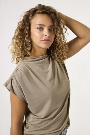 Garcia Dames T-shirt Groen Korte mouw