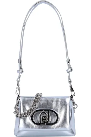 Liu Jo Schoudertas Lapuffy ECS Crossbody Bag Zilverkleurig