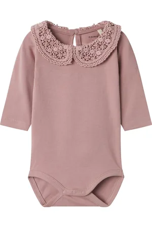 NAME IT Tylla Body Met Lange Mouwen Beige 24 Months Meisje