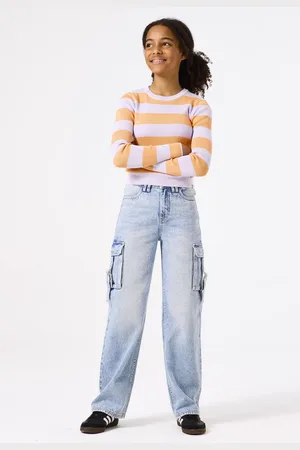 Garcia B52530 Meisjes Straight Fit Jeans Blauw