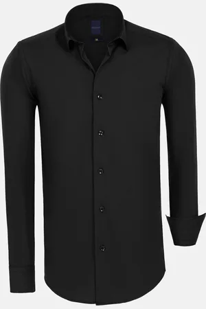 Wam Denim Overhemd Lange Mouw Leira Solid