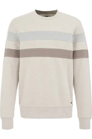 WE Fashion Heren sweater met blokstreep