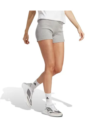 adidas Rib Korte Broek Grijs S Vrouw