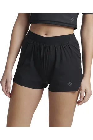 Superdry Run Shell Korte Broek Zwart S Vrouw