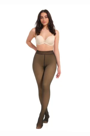 MAGIC Bodyfashion Magic Tights Dames Fleece Panty -