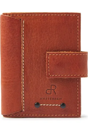 dR Amsterdam Pasjeshouder mannen | Pasjeshouder uitschuifbaar | Pasjeshouder vrouwen | Pasjes houder | Pasjeshouder leer | Pasjeshouder met drukknop | RFID | Cadeau voor mannen | Tampa - 93692