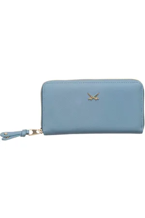 Sansibar Portemonnee Zip Wallet Lichtblauw