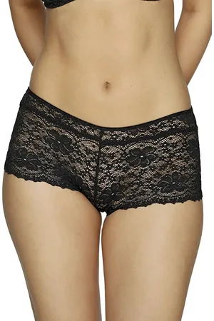 Nina Von C. Kanten dames hipster - Millefleurs - Kanten dames ondergoed microfiber - 36
