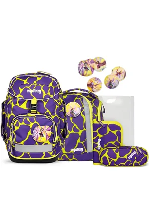 Ergobag Schooltas Lumi-Edition Pack-Set 6-delig Paars