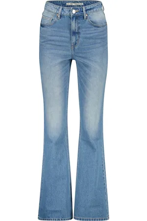 Raizzed Jeans Sunset Flare R125awd42010 Mid Blue Stone Dames