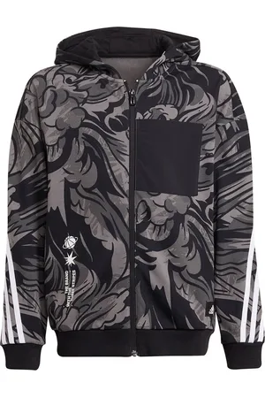 adidas Arkd3 Sweatshirt Met Rits Zwart 7-8 Years