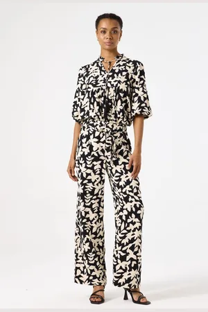 Garcia B50110 Dames Relaxed Fit Broek Zwart