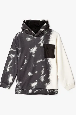 Koton Capuchon kraag Met drukwerk Sweatshirt