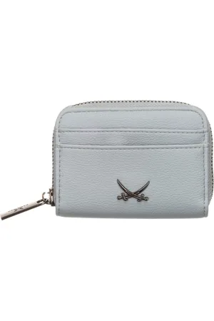 Sansibar Portemonnee Zip Wallet Lichtblauw