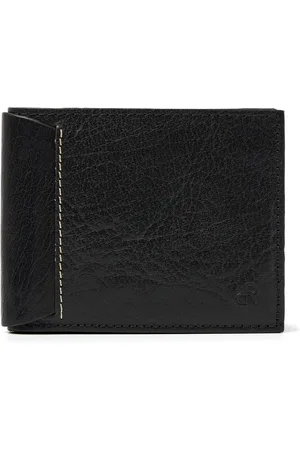 dR Amsterdam Billfold portemonnee heren | Luxe leren portefeuille met ruimte voor 8 betaalpassen, briefgeldvak en muntgeldvak met drukksluiting | RFID-bescherming | Pasjeshouder voor mannen | Ideaal cadeau voor heren Waxi - 78524 Black
