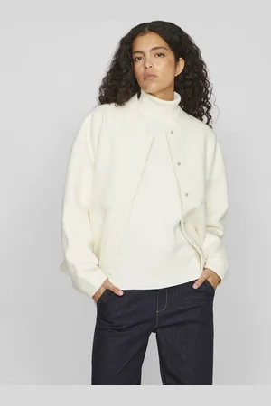 VILA Jas Vicecilie Wool Bomber Jacket 14095193 Birch Dames