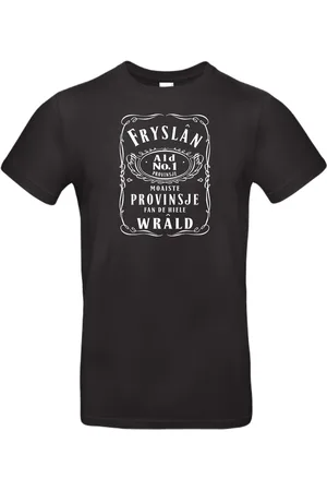 B and C T- shirt met opdruk Jack Fryslân moaiste provinsje fan de hiele wrâld maat XL