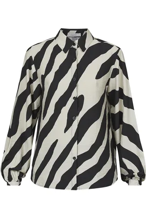 SisterS point Blouse Gada Sh51 18369 Black/beige Dames