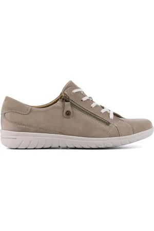 Hartjes Vrouwen Nubuck Lage sneakers / Damesschoenen 88362 -