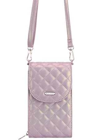 David Jones Smartphone Clutch - Telefoontasje - Licht paars-purple