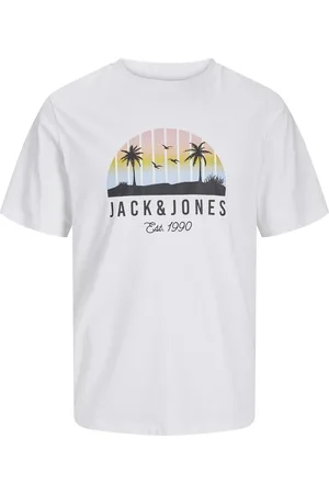 JACK & JONES JACK&JONES - JJPALM TEE SS CREW NECK JNR - Jongens