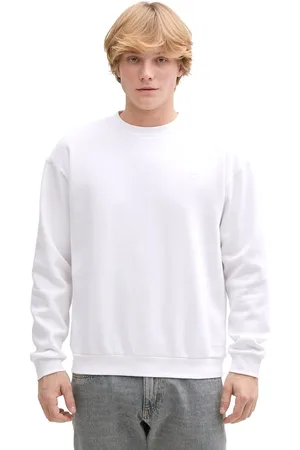 TOM TAILOR Trui Sweater Met Logoprint 1045957xx12 20000 Mannen