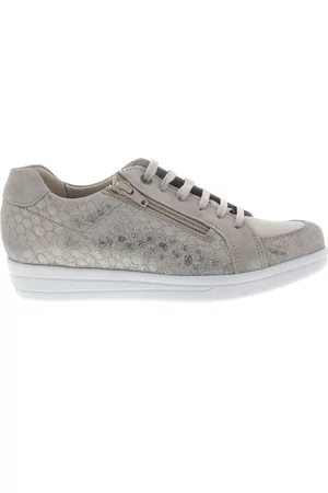Xsensible Dames Veterschoenen Alia Taupe