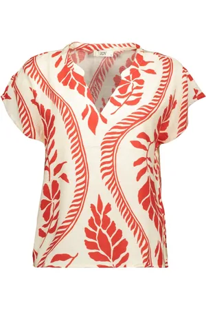 JDY Jacqueline de Yong T-shirt pepper S/s Top Wvn Dia 15349346 Papyrus/16-04-24 S Dames