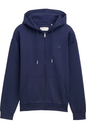 TOM TAILOR Vest Hoodie Sweatjack Met Logo 1045583xx12 34590 Mannen