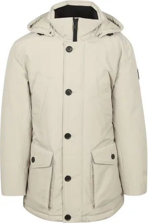 HUGO BOSS Osiass Jas Ecru