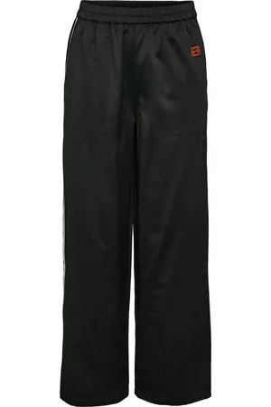 Noisy May Broek Nmjess Wide Leg Satin Pant Jrs 27033545 Black/bw Contras Dames