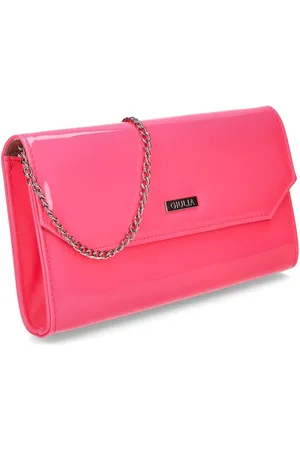 Giulia Clutch handbag handtas galatasje Barbie roze - fuxia charol fluor