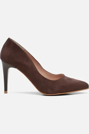 Giulia Pumps bruin Imitatiesuede - Dames