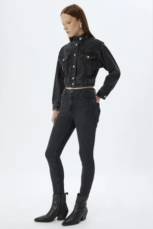 Koton Hoge taille Skinny Jeansbroek