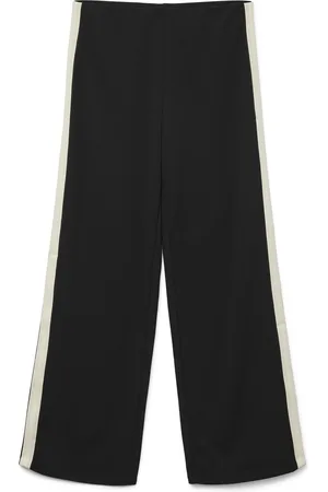 VERO MODA Berlin Mid Waist Wide Panel Broek Dames
