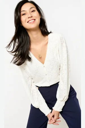 LolaLiza Blouse T Devoml 02400328 1019 Optical White Dames