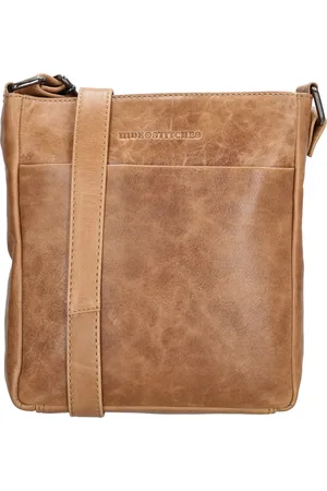 Hide & Stitches Porto Crossbody Schoudertas - - 100% Leer