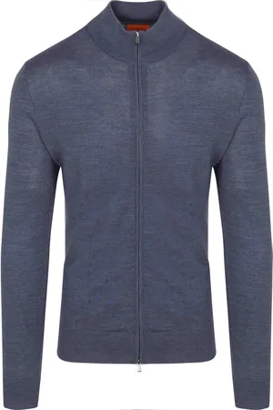 Suitable Cardigan Merino Denim