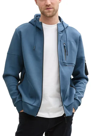 TOM TAILOR Vest met Capuchon - Heren - L - - Katoen - 1045689