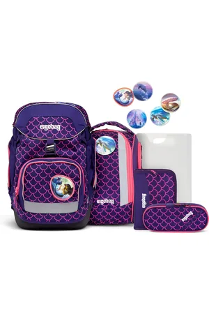 Ergobag Schooltas Lumi-Edition Pack-Set 6-delig Paars