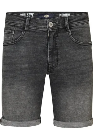 Petrol Industries Heren Bullseye Denim Short Sail - Zwart