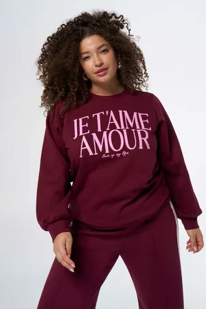 MS Mode Trui Sweater met tekst