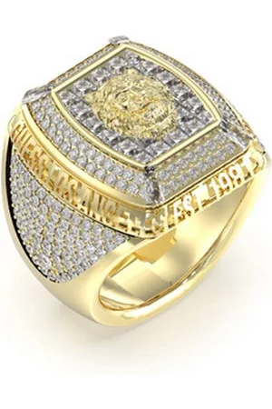 Guess JUMR05002JWYG66 - Ring - Heren - Lion King - Ringmaat 66