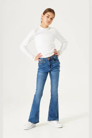 Garcia Rianna Meisjes Flared Fit Jeans Blauw