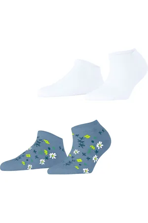 ESPRIT Sneakersokken Spring Flowers 2-Pack