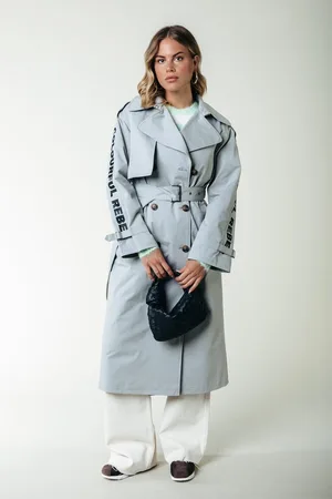 Colourful rebel Kaia Branded Trenchcoat- XXL