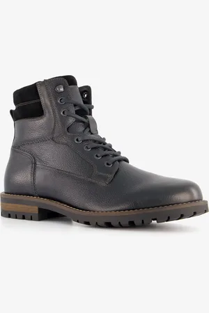 Van Beers Leren heren veterboots