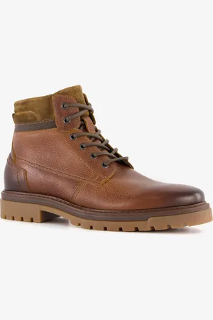 Van Beers Leren heren veterboots